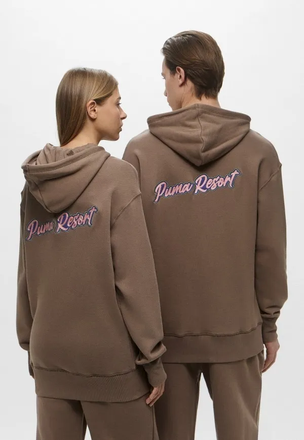 Толстовка мужская PUMA PREMIUM ESS Relaxed Graphic Hoodie TR