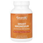 BrainMD, Smart Magnesium, магний, 120 веганских капсул (150 мг в 1 капсуле)