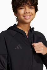 Кофта adidas Tiro 25 Travel FZ Junior - черный