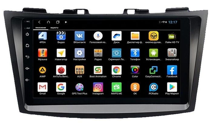 Магнитола для Suzuki Swift 2011-2015 - Parafar PF054XHD на Android 13, CarPlay, 4G SIM-слот
