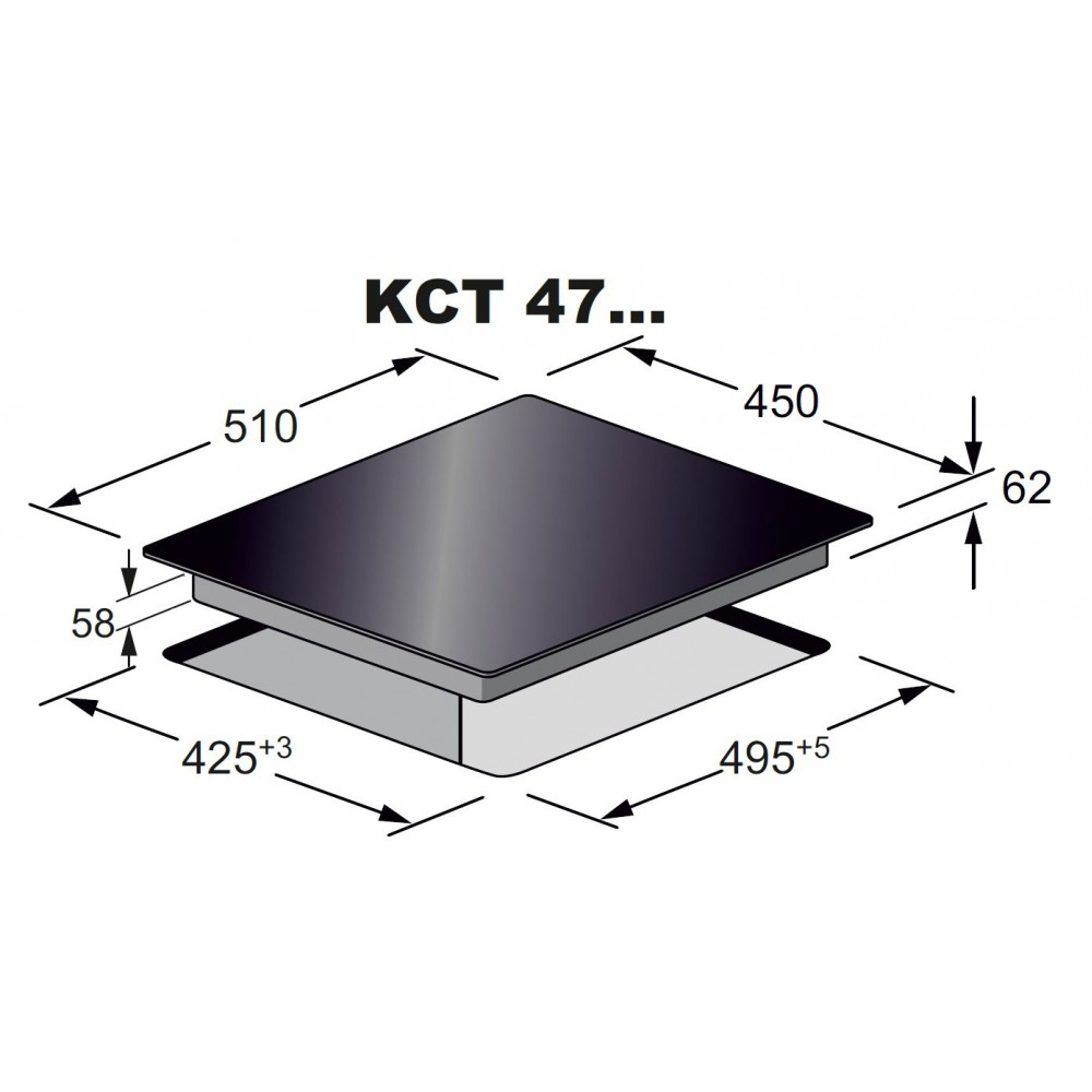 Индукционная варочная поверхность Kaiser KCT 4795 FI ElfAD