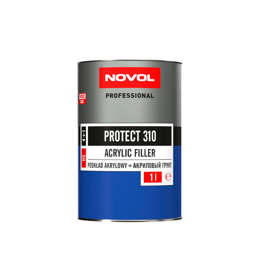 NOVOL Грунт PROTECT 310 HS 4+1 (комплект 1,0л+0,25л) СЕРЫЙ