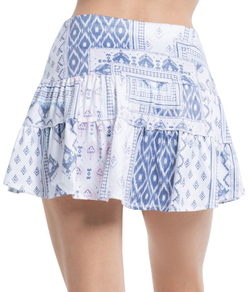 Женская теннисная юбка Lucky in Love All About Ikat - multicolor