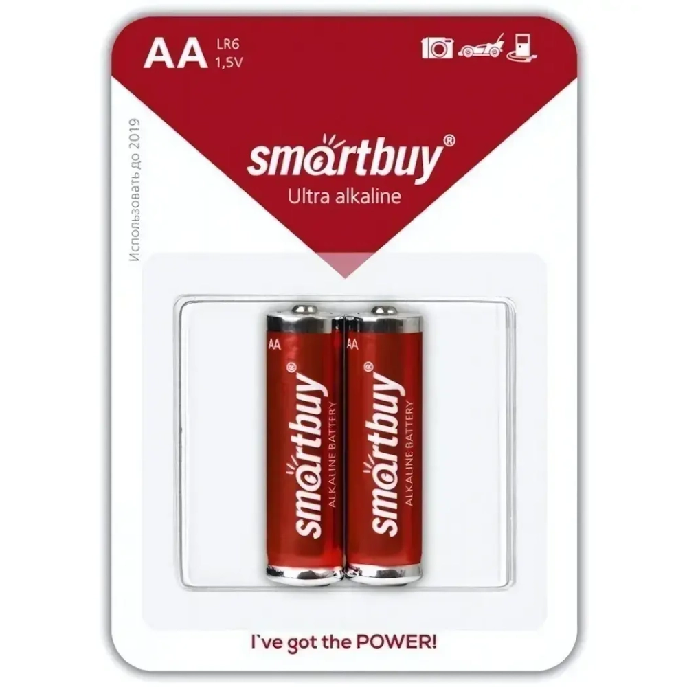 Батарейка LR 6 SmartBuy 2xBL (24/240)#