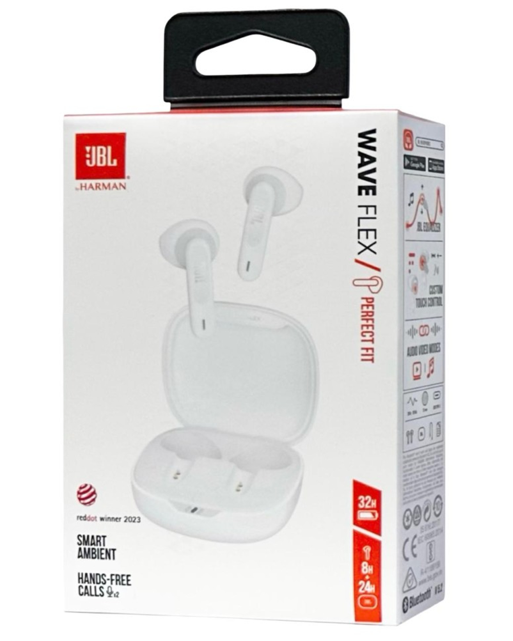 Беспроводные наушники TWS JBL Wave Flex белая