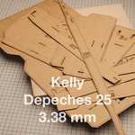 Комплект лекал Kelly Depeches 25 (3.38 mm)