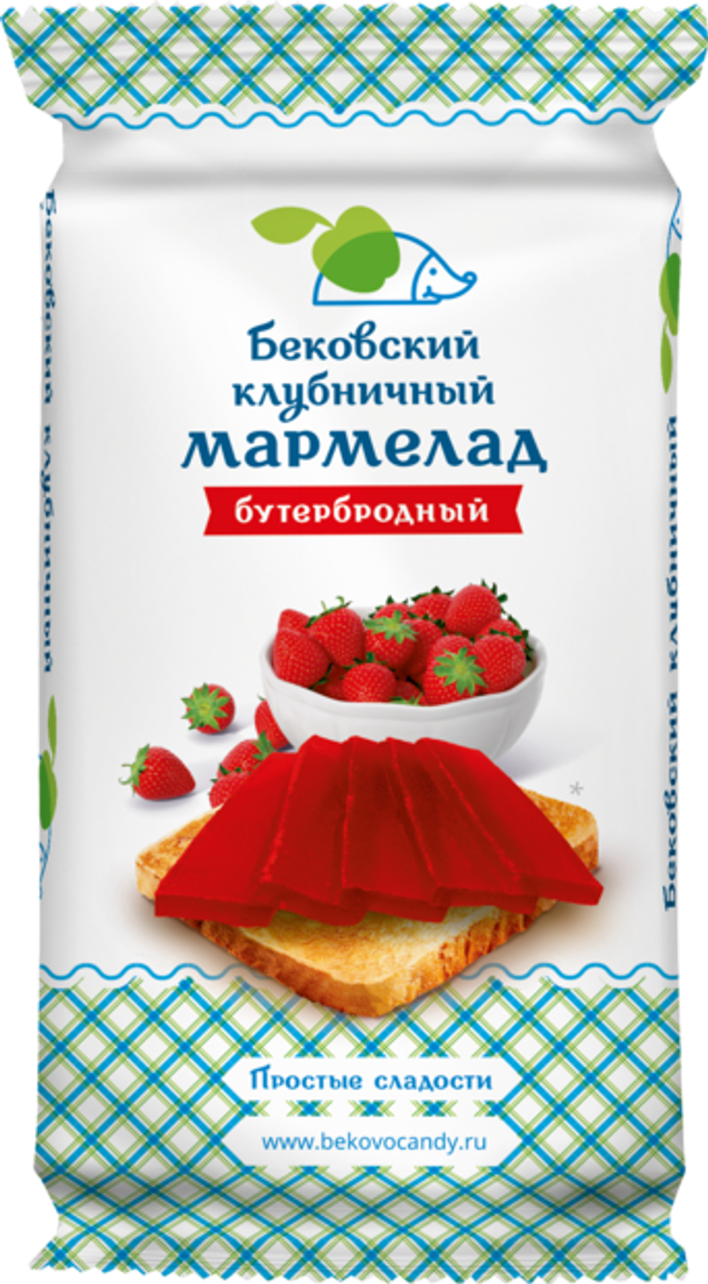 Бутербродный мармелад клубничный, 270г