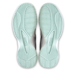 Детские теннисные кроссовки Wilson Rush Pro Jr - white/bay/skip blue