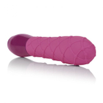 Мощный фактурный силиконовый вибратор Ceres Lace Massager (7 режимов) (Цвет: фиолетовый)