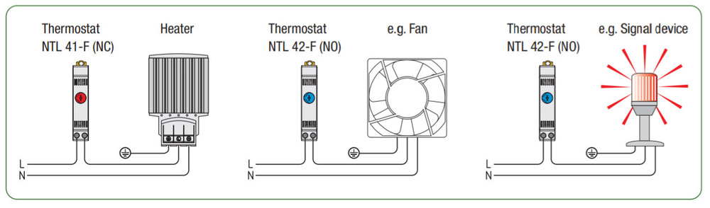 Термостат NT41-F (NC)