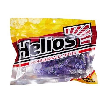 Лягушка Helios Crazy Frog 2,36"/6,0 см Silver Sparkles & Fio 10шт. (HS-22-036)