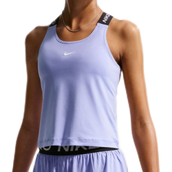 Футболка для девочки Nike Kids Pro Sleeveless - light thistle/black/white