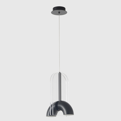 Подвесной светодиодный светильник Crystal Lux ELEMENT SP12W LED BLACK
