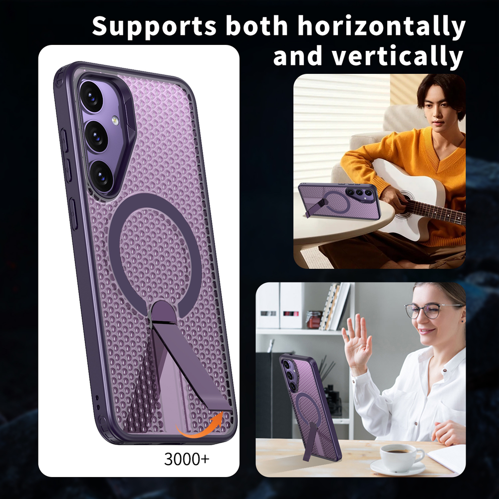 Прозрачный чехол Mesh Pro Magnetic Case для Samsung Galaxy S26 FE