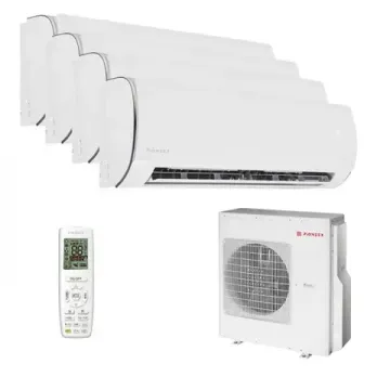 Мультисплит система на 4 комнаты Pioneer KFRI25LW x 4 / 4MSHD36B