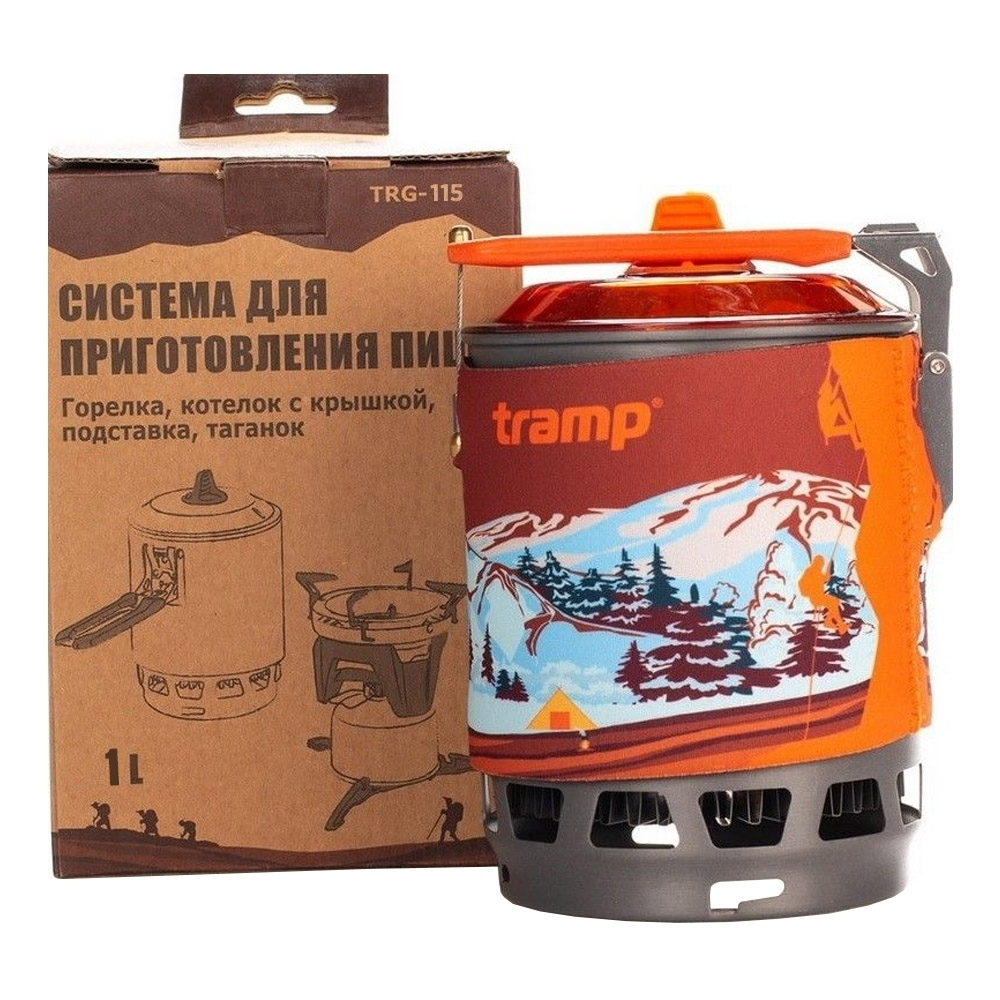 Система для приготовления пищи Tramp 1л. (оливковый)