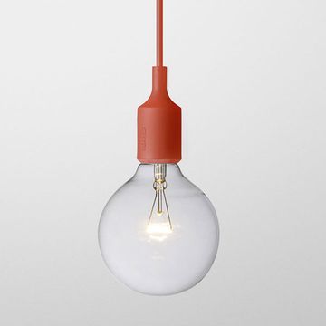 replica MUUTO E27 by  Mattias Stahlbom ( red )