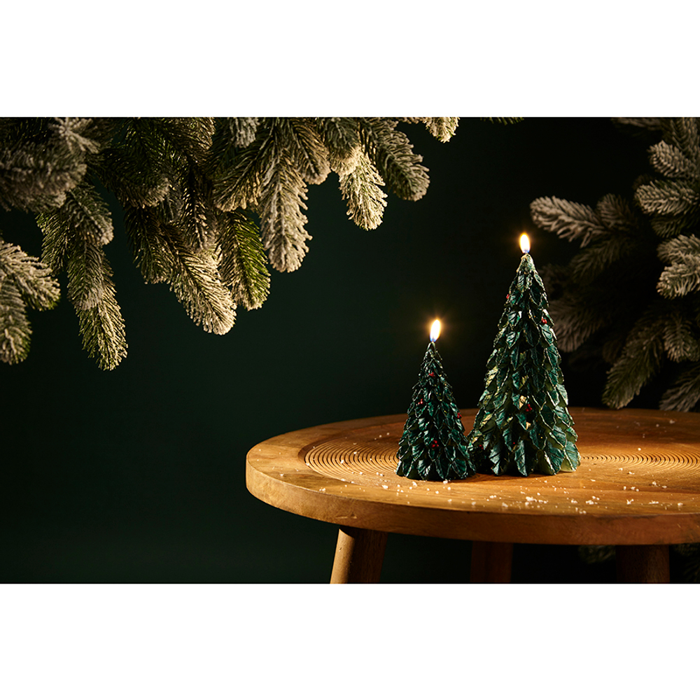 Свеча декоративная 11.8см Tkano New Year Essential Festive flame