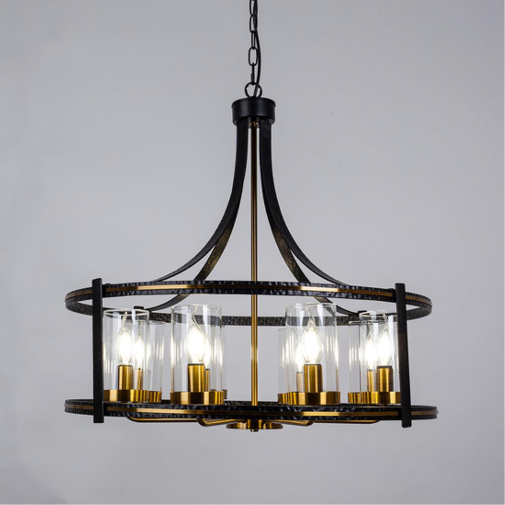Люстра Arte Lamp Avior A7011SP-8BK