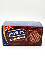 Печенье Mcvitie's Digestives цельнозерновое с молочным шоколадом, 200г
