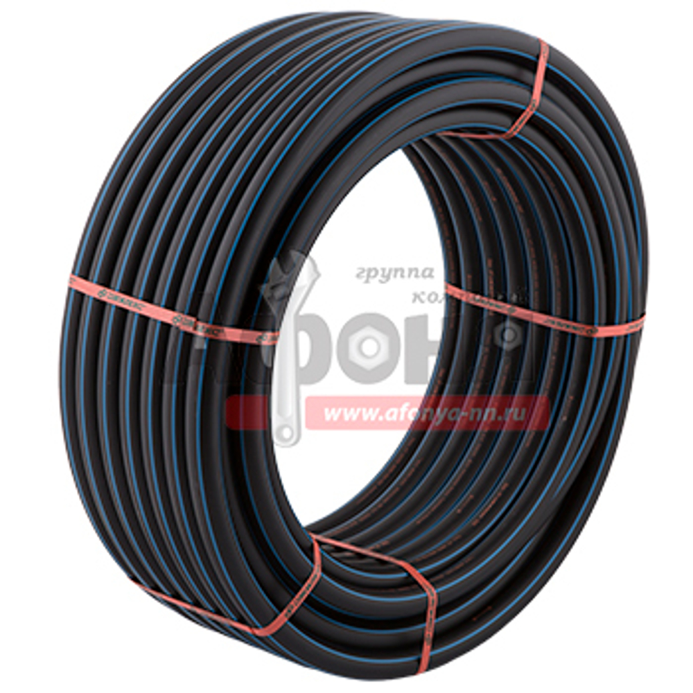 Труба ПЭ100 PN12,5 SDR13,6  32х2,4 (бухта 100м.) черная