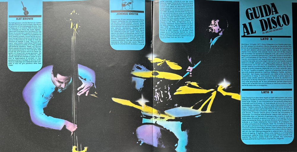 Dizzy Gillespie – Dizzy Gillespie Jam (Италия 1981г.)