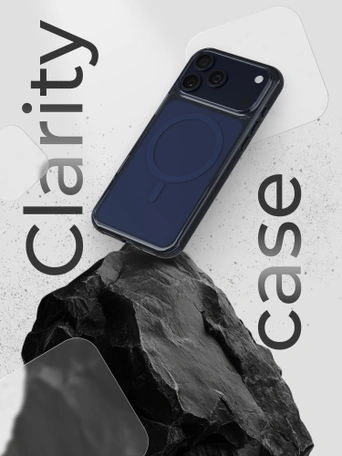 Чехол противоударный для iPhone 17 Pro Max / 18 Pro Max 6.9" Gurdini Clarity Case TPU Midnight Blue