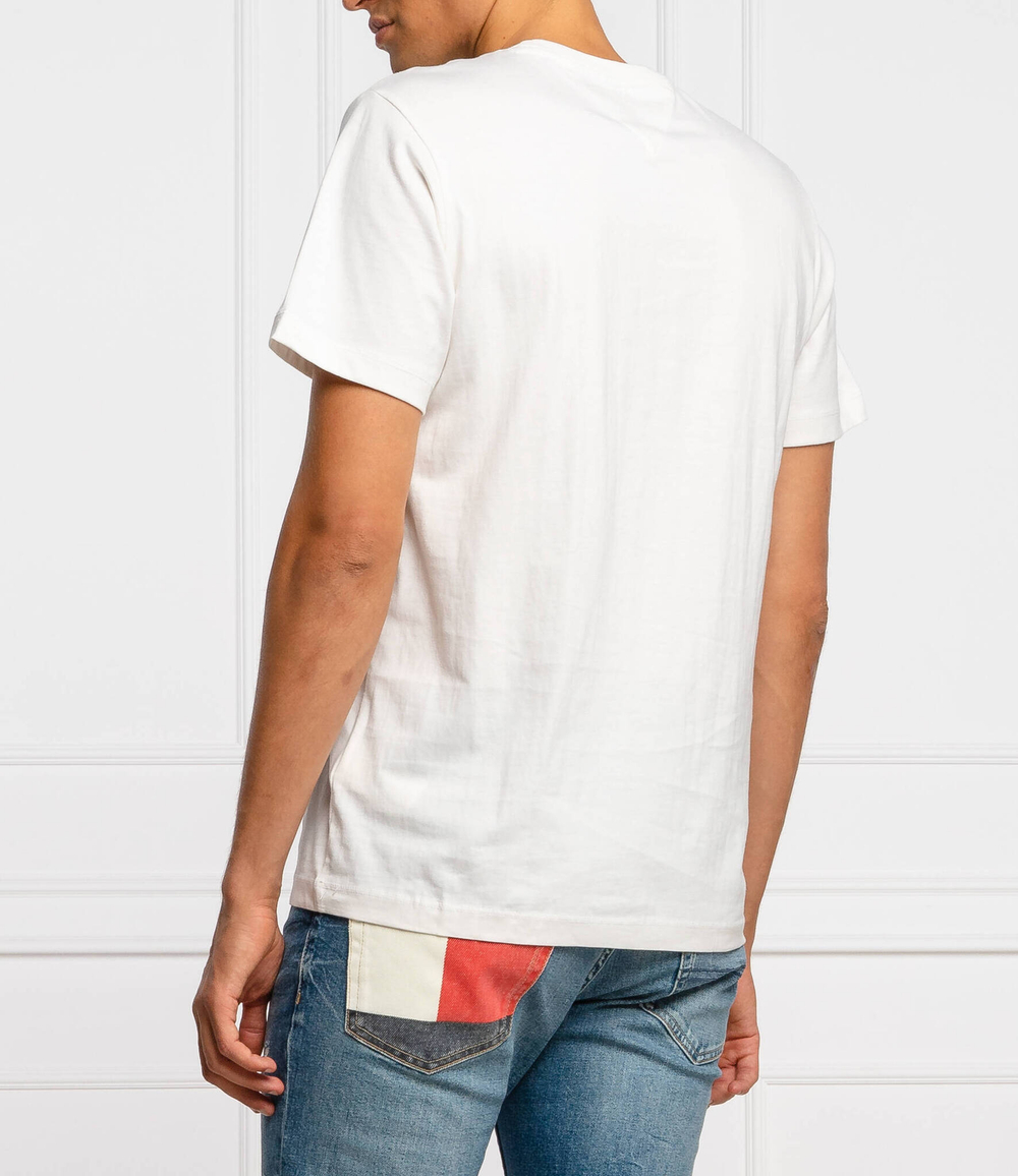 футболка tjm classic Tommy Jeans - белый(DM0DM09598)