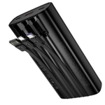 Powerbank Hoco DB89A 20000mAh 1USB/2USB-C с проводом USB/Type-C/Lightning 22.5W черный