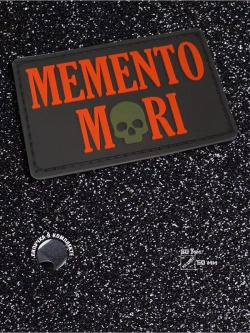 Шеврон на липучке Memento Mori Помни о смерти