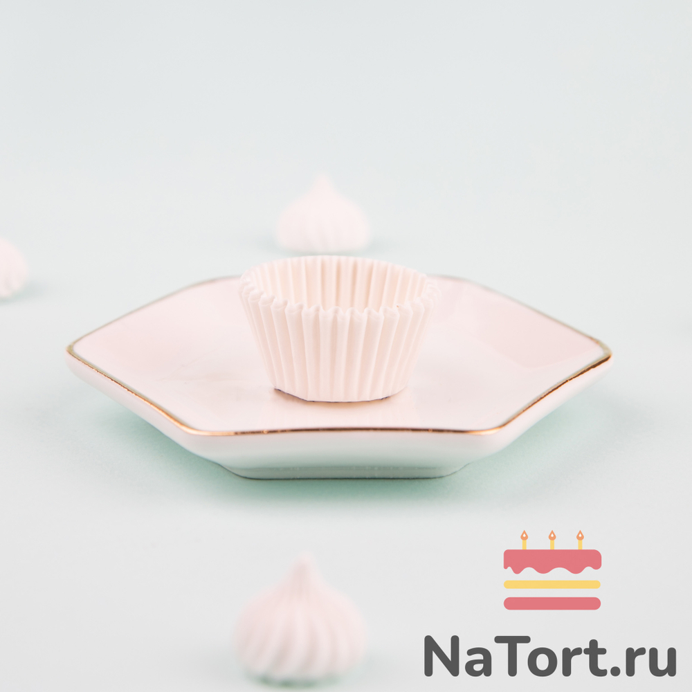 Капсулы бумажные Белые 25*20 мм, 1000 шт