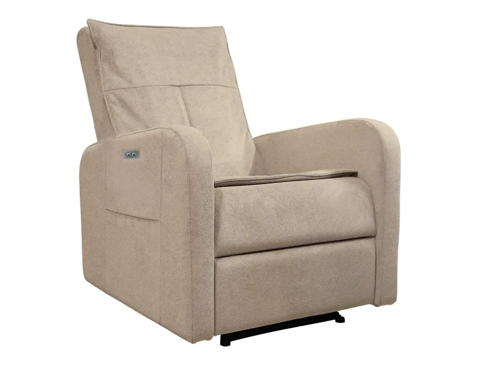 Кресло-реклайнер FUJIMO E-COMFORT CHAIR Ваниль, электрический