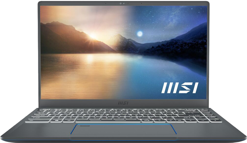 Ноутбук MSI Prestige 14 A11SCX-053RU i7 1185G7/16Gb/1Tb SSD/GTX 1650 4Gb/14" IPS FHD/W10/grey 9S7-14C412-053