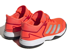 детские Кроссовки теннисные Adidas Ubersonic 4 K - solar red/silver metallic/blue fusion
