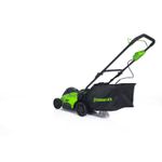 Аккумуляторная газонокосилка Greenworks GD40LM16XK4, 40v, 41 см, (2517907UB), с аккумулятором 4 А·ч и зарядным устройством