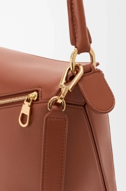 Loewe Сумка-мешок среднего размера Puzzle Featherlight из кожи ягненка наппа, коричневый