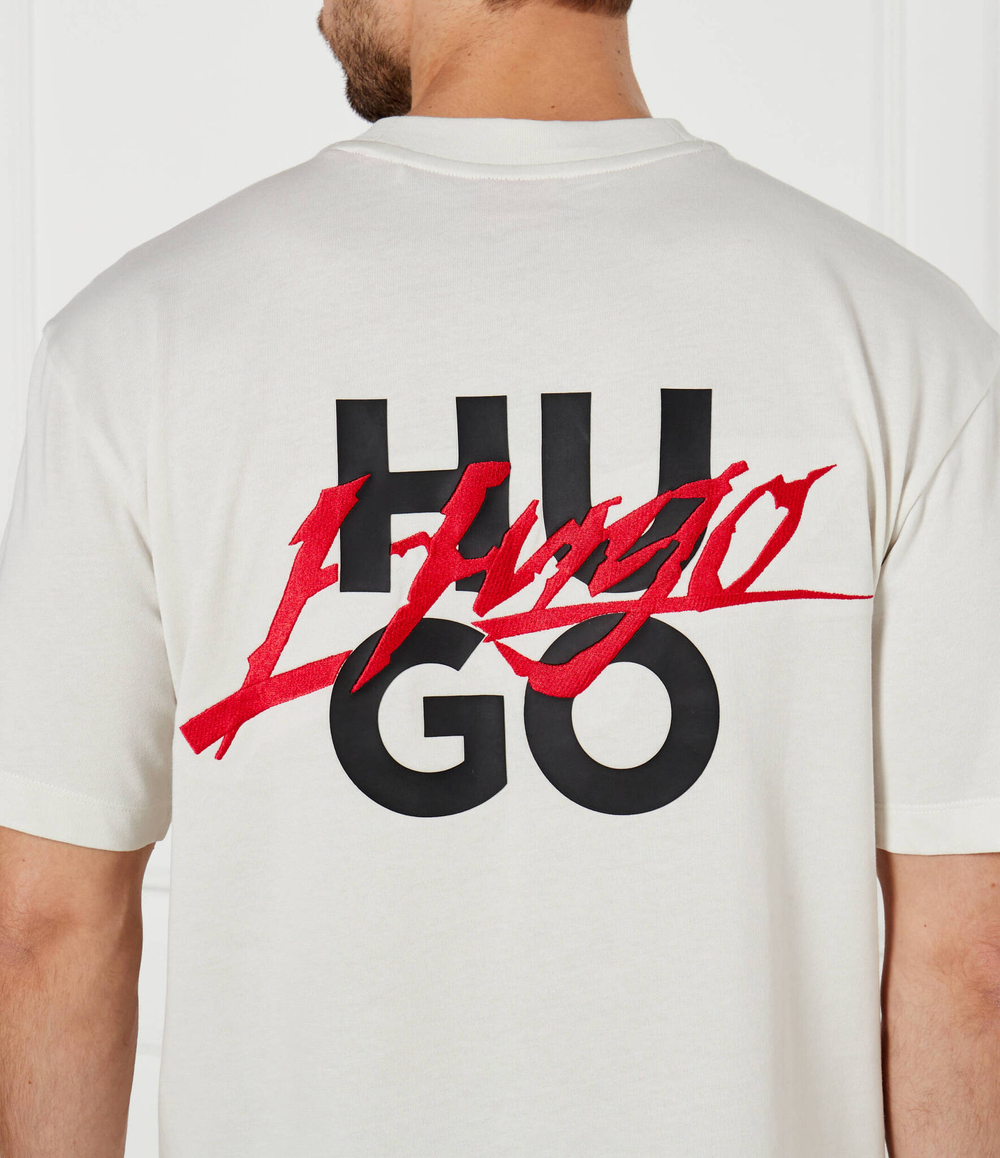 Футболка Dlogotee HUGO - экрю(50527926)