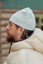 Шапка Called a Garment Moon Around Beanie "Ice Blue"