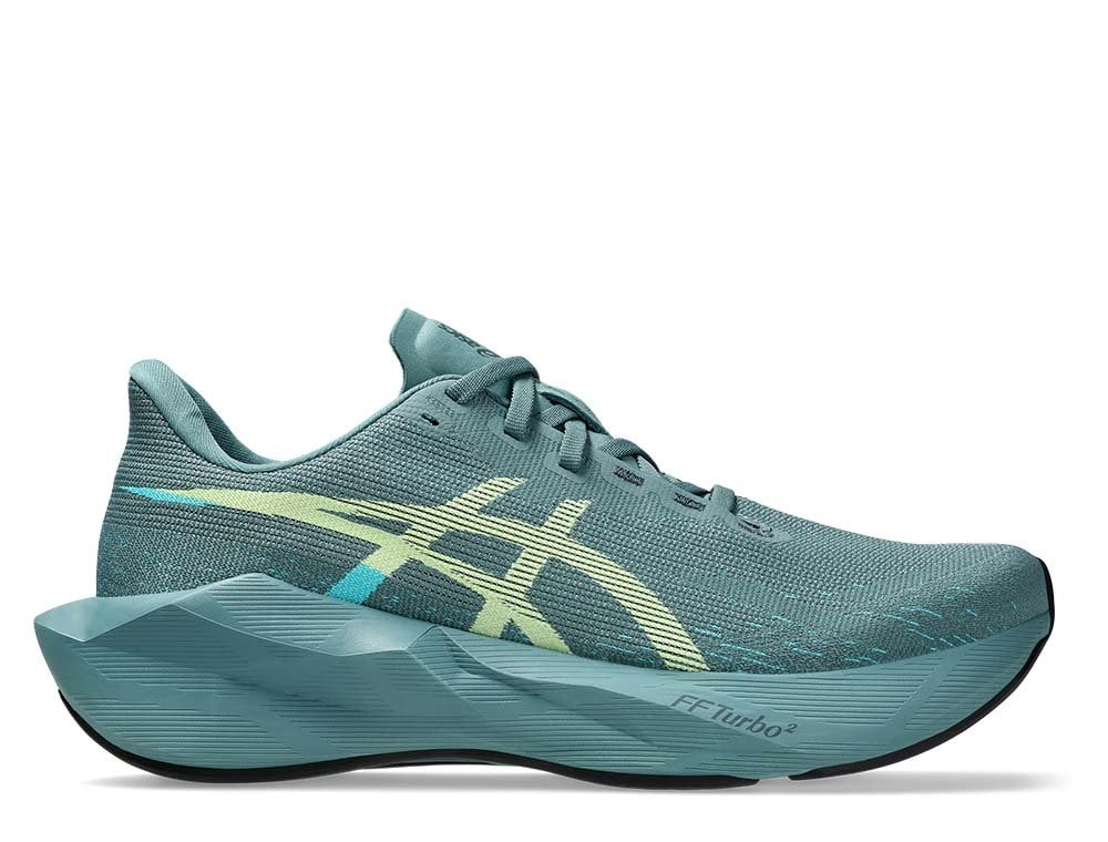 Мужские беговые кроссовки Asics Novablast 6 M Зелёно-жёлтые