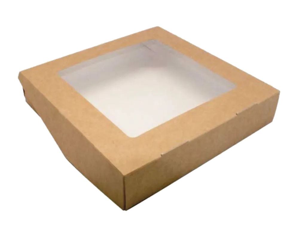 Контейнер ECO TABOX PRO 1500 с окном (200х200х40) 1500мл (25шт/упак) 225шт, OSQ