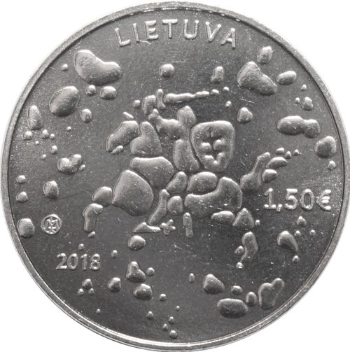 1,5 евро 2018 Литва "Праздник Йонинес"