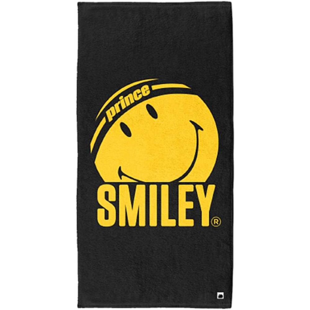 Теннисное полотенце Prince X Smiley — black/yellow