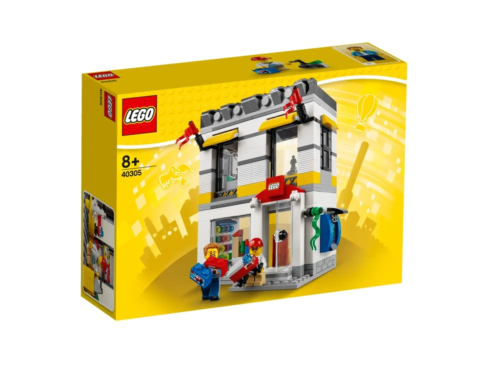 Конструктор LEGO 40305 Фирменный магазин LEGO в микромасштабе