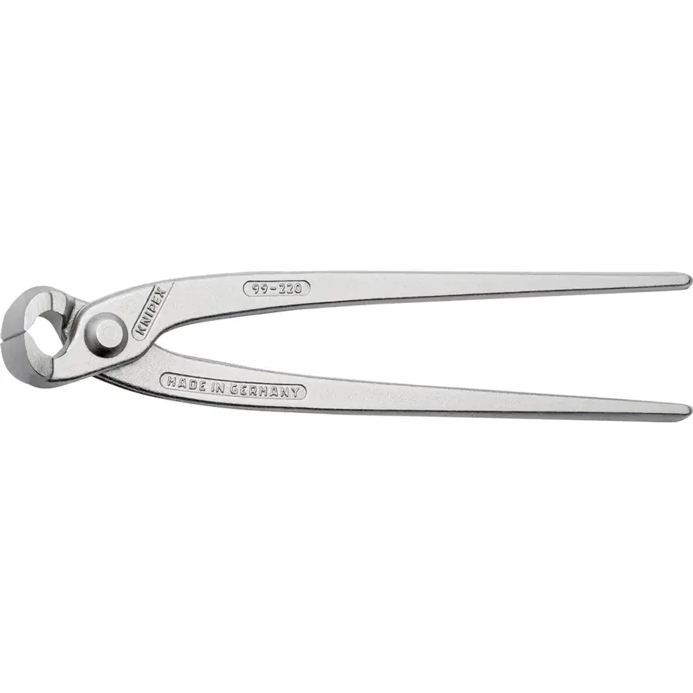 Клещи арматурные хромированные 220 мм Knipex 99 04 220