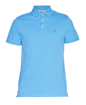 Мужское теннисное поло Tommy Hilfiger 1985 Regular Polo - Blue Spell