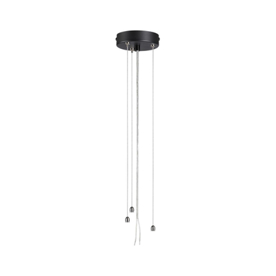 7753/L SN 535 Подвесное крепление для светильника QUANTUM LED металл/черный 1,5м QUANTUM
