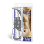 Утяжка на пенис и мошонку Cock Ring With 1.5 Ball Stretcher And Optional Weight Ring (Цвет: черный)