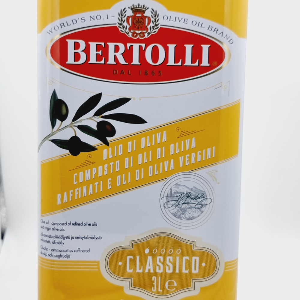 Оливковое масло для жарки Оливковое масло Bertolli Classico 3 л (Из Финляндии)