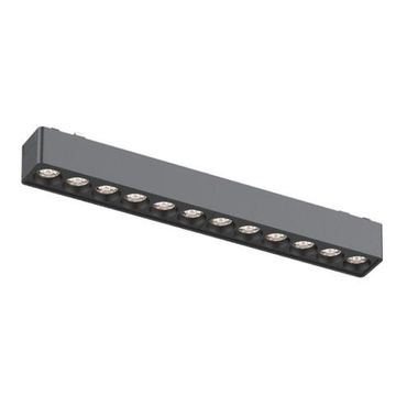 Магнитный светодиодный трековый светильник 12W 3000К/4000К/6000К APL.0100.01.12 чёрный Magnetic track 48 Aployt
