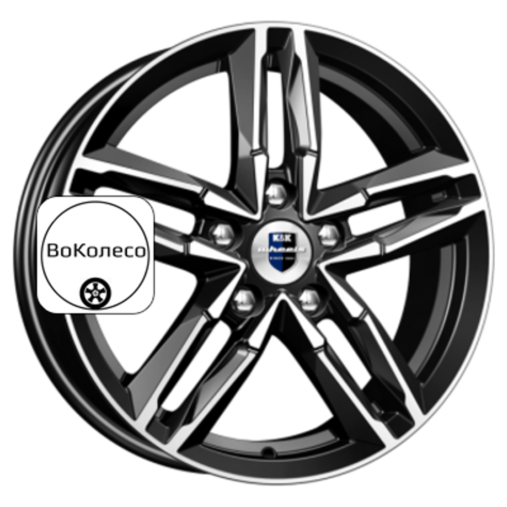 6x16/5x114,3 ET45 D67,1 Sayan (КС731) Алмаз черный K&K